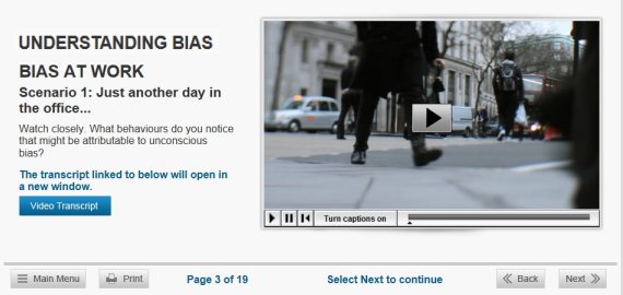 unconscious bias and prejudice elearning