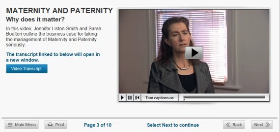 maternity paternity online